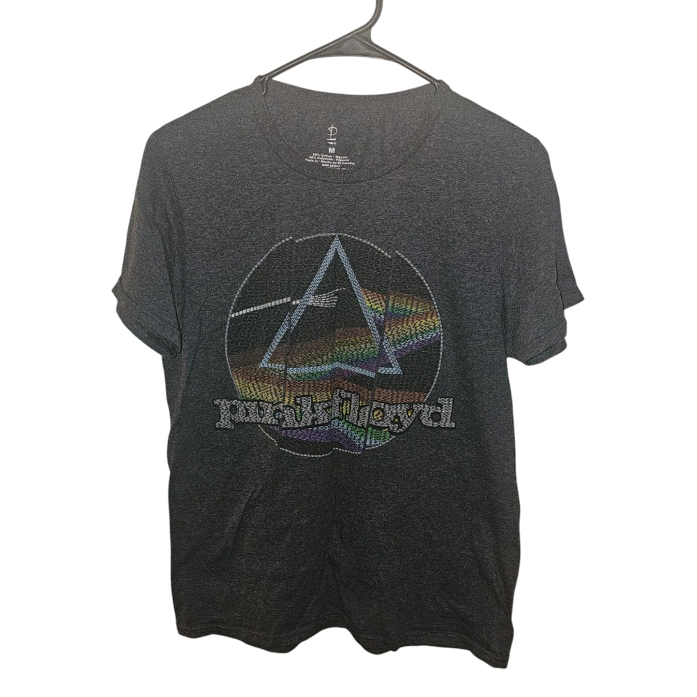 Pink‎ Floyd "Dark Side Of The Moon" Tee Shirt-Medium-Gray